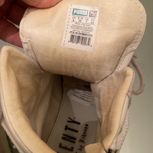 PUMA X FENTY by RIHANNA - platform high tops from her premiere collection Sz.7 - Picture 6 of 12